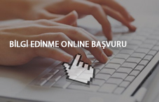 Bilgi Edinme Online Başvuru